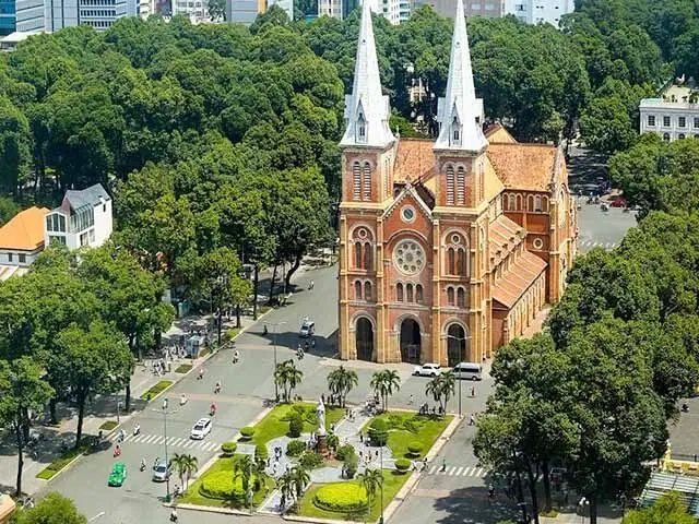 Saigon Ho Chi Minh City War Remnants Museum Notre Dame Vietnam