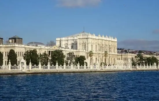 Dolmabahçe Palace on the Bosphorus waterfront, Istanbul